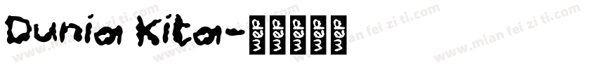Dunia Kita字体转换